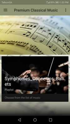 Emulate Android APK Premium Classical Music