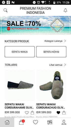 Run android online APK Premium Fashion Indonesia from MyAndroid or emulate Premium Fashion Indonesia using MyAndroid