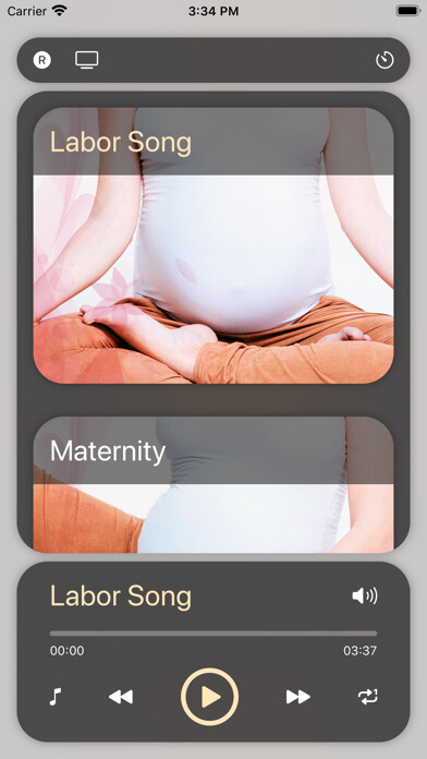 Emulate iPhone app Prenatal Yoga Music Playlist using MyAndroid Emulate iPhone app Prenatal Yoga Music Playlist using MyAndroid