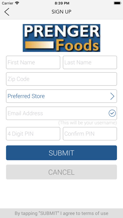 Emulate iPhone app Prenger Foods using MyAndroid Emulate iPhone app Prenger Foods using MyAndroid
