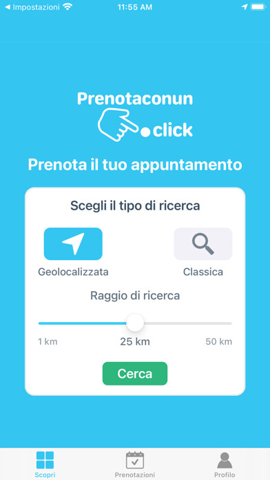 Emulate iPhone app Prenota con un click using MyAndroid Emulate iPhone app Prenota con un click using MyAndroid