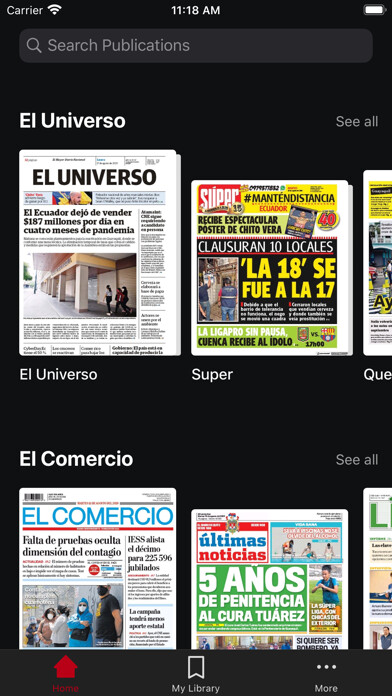 Emulate iPhone app Prensa Digital using MyAndroid Emulate iPhone app Prensa Digital using MyAndroid
