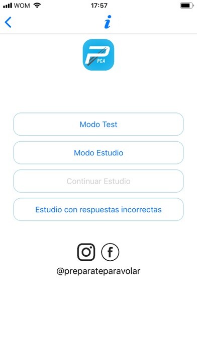 Emulate iPhone app Preparate PCA Examen DGAC CL using MyAndroid Emulate iPhone app Preparate PCA Examen DGAC CL using MyAndroid