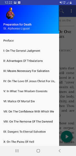 Run android online APK Preparation for death (St. Alphonso M. Liguori) from MyAndroid or emulate Preparation for death (St. Alphonso M. Liguori) using MyAndroid