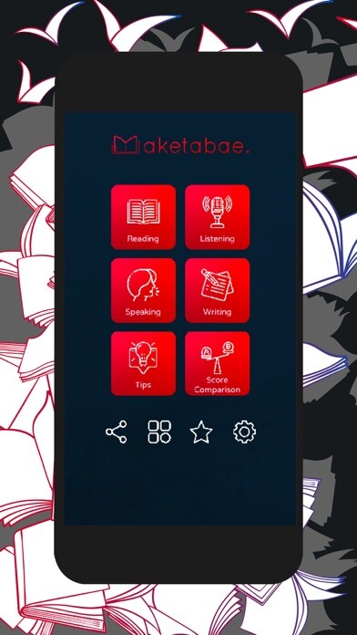 Emulate iPhone app Preparation IELTS using MyAndroid