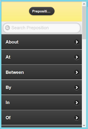 Run android online APK Preposition(Grammar) in Bangla from MyAndroid or emulate Preposition(Grammar) in Bangla using MyAndroid