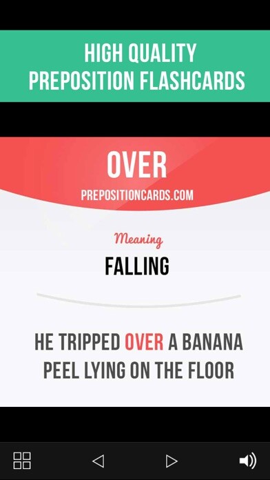 Emulate iPhone app Prepositions Cards Lite using MyAndroid Emulate iPhone app Prepositions Cards Lite using MyAndroid