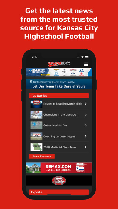 Emulate iPhone app PrepsKC using MyAndroid Emulate iPhone app PrepsKC using MyAndroid