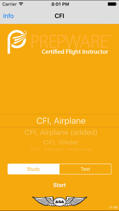 Emulate iPhone app Prepware CFI using MyAndroid Emulate iPhone app Prepware CFI using MyAndroid