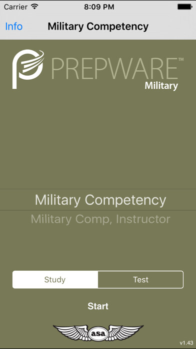 Emulate iPhone app Prepware Military Competency using MyAndroid Emulate iPhone app Prepware Military Competency using MyAndroid