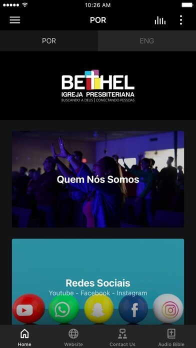 Emulate iPhone app PresBethel using MyAndroid Emulate iPhone app PresBethel using MyAndroid