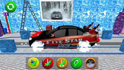 Emulate iPhone app preschool Car wash using MyAndroid