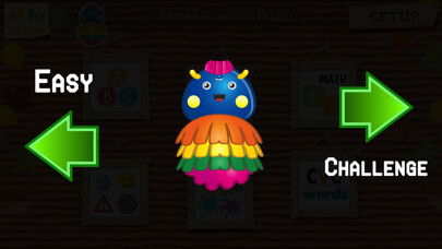 Emulate iPhone app Preschool Challenge Lite using MyAndroid