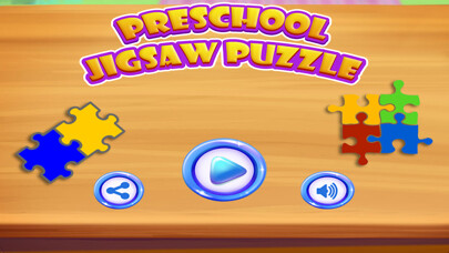 Emulate iPhone app Preschool Jigsaw Puzzle - kids Learning Brain Game using MyAndroid