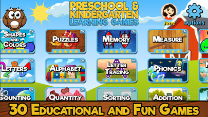 Emulate iPhone app Preschool / Kindergarten Games using MyAndroid