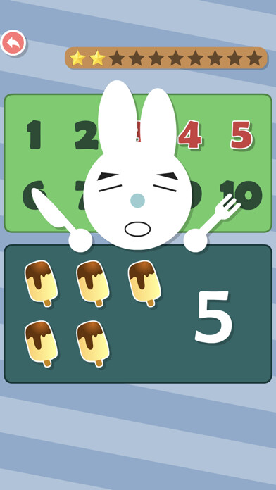 Emulate iPhone app Pre-school to 1st Grade Math using MyAndroid