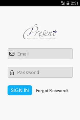 Emulate Android APK Present.SG Mobile Invoicing