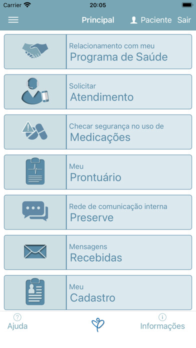 Emulate iPhone app Preserve Saúde using MyAndroid Emulate iPhone app Preserve Saúde using MyAndroid