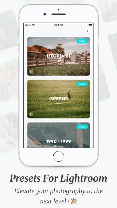 Emulate iPhone app Presets for Lightroom - P4L using MyAndroid