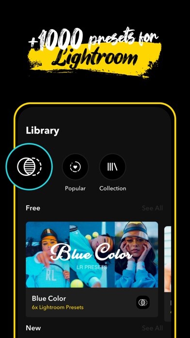 Emulate iPhone app Presets for LR - Filtroom using MyAndroid