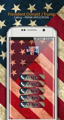 Emulate Android APK President Donald J Trump Calling - PRANK