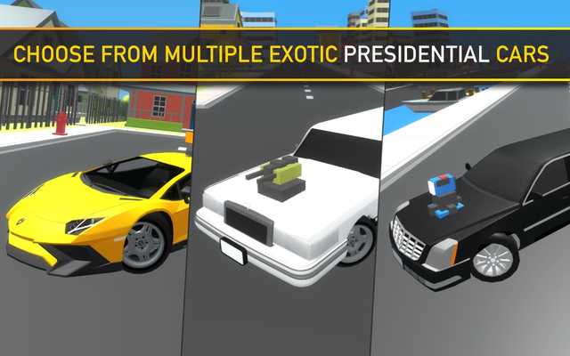Emulate Android APK President Escape: Crazy car battle 2018