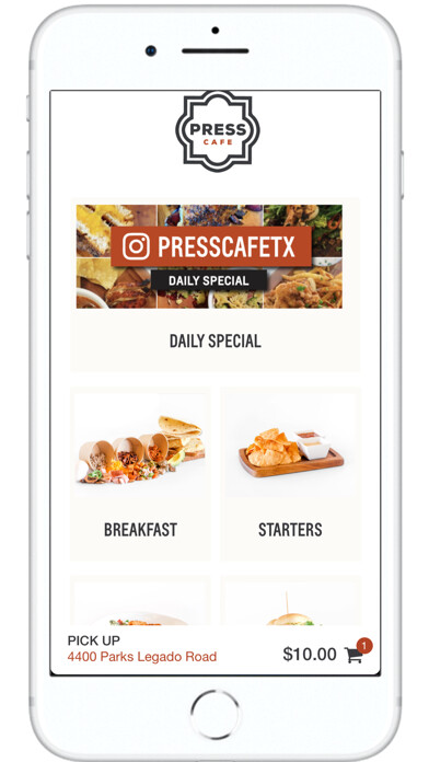 Emulate iPhone app Press Cafe using MyAndroid Emulate iPhone app Press Cafe using MyAndroid
