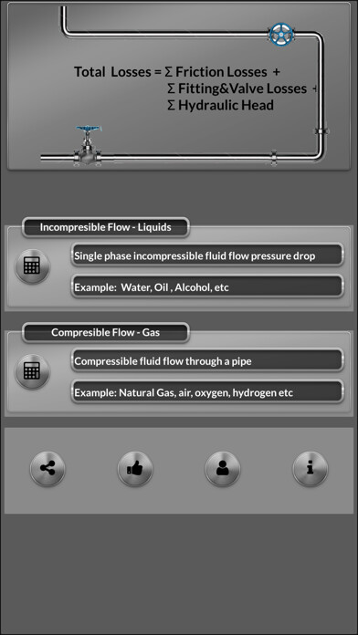 Emulate iPhone app Pressure Drop Pipe using MyAndroid Emulate iPhone app Pressure Drop Pipe using MyAndroid