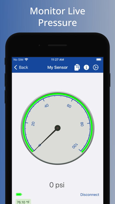 Emulate iPhone app Pressure Pro CirrusSense using MyAndroid Emulate iPhone app Pressure Pro CirrusSense using MyAndroid