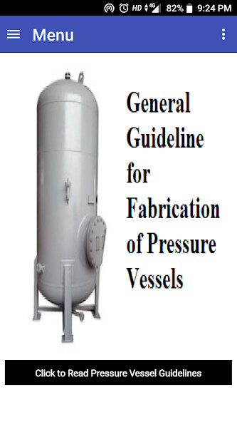 Run android online APK Pressure Vessel Guidelines from MyAndroid or emulate Pressure Vessel Guidelines using MyAndroid