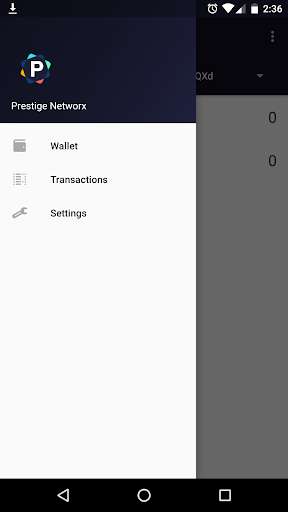 Run android online APK Prestige Networx Wallet from MyAndroid or emulate Prestige Networx Wallet using MyAndroid