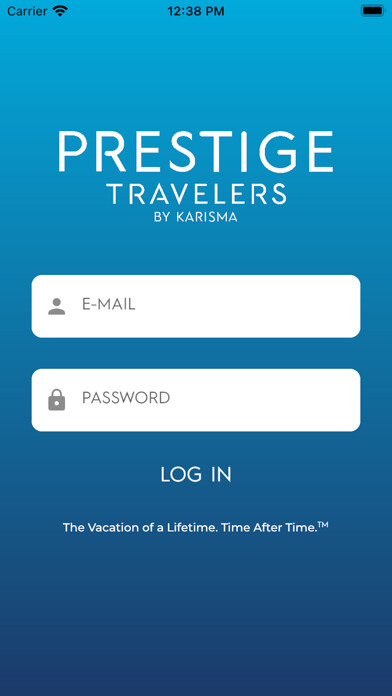 Emulate iPhone app Prestige Travelers Club using MyAndroid
