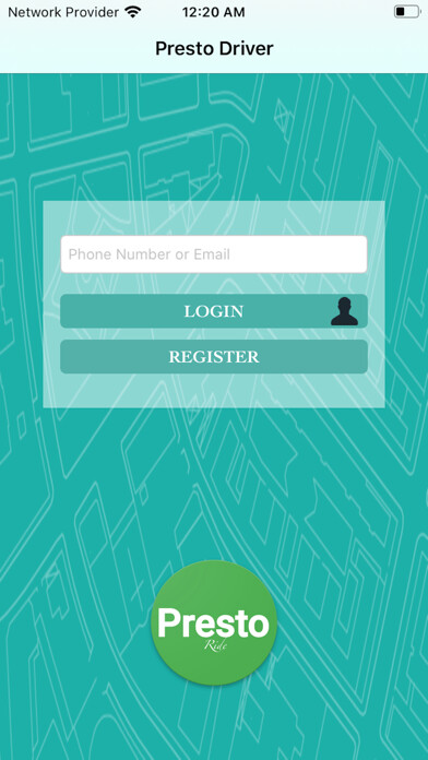 Emulate iPhone app Presto Driver using MyAndroid
