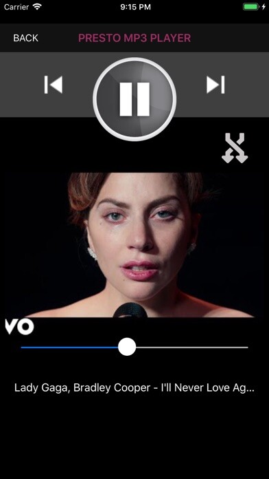 Emulate iPhone app Presto Mp3 Player using MyAndroid Emulate iPhone app Presto Mp3 Player using MyAndroid