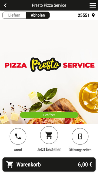 Emulate iPhone app Presto Pizza Service using MyAndroid Emulate iPhone app Presto Pizza Service using MyAndroid