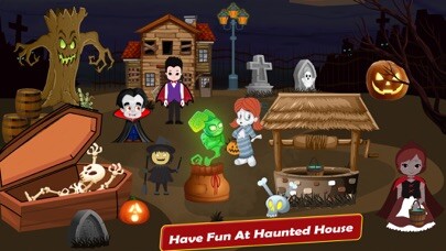 Emulate iPhone app Pretend City Haunted House using MyAndroid