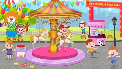 Emulate iPhone app Pretend Play Amusement Park using MyAndroid