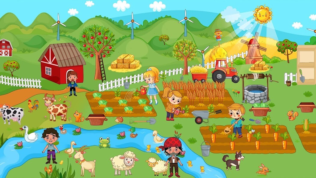 Run android online APK Pretend Play Farm Village Life from MyAndroid or emulate Pretend Play Farm Village Life using MyAndroid