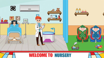 Emulate iPhone app Pretend play Hospital Care using MyAndroid