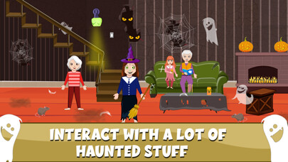 Emulate iPhone app Pretend Play Scary Halloween using MyAndroid