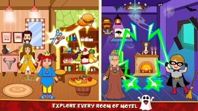 Emulate iPhone app Pretend Town Cowboy Farm House using MyAndroid