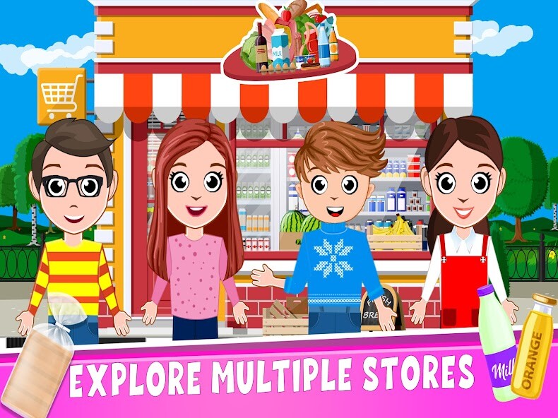 Run android online APK Pretend Town Shopping Store: G from MyAndroid or emulate Pretend Town Shopping Store: G using MyAndroid