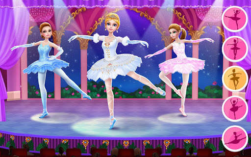 Emulate Android APK Pretty Ballerina - Dress Up in Style  Dance