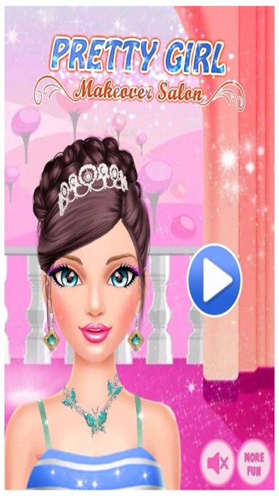 Emulate iPhone app Pretty Girl Makeover Salon using MyAndroid Emulate iPhone app Pretty Girl Makeover Salon using MyAndroid