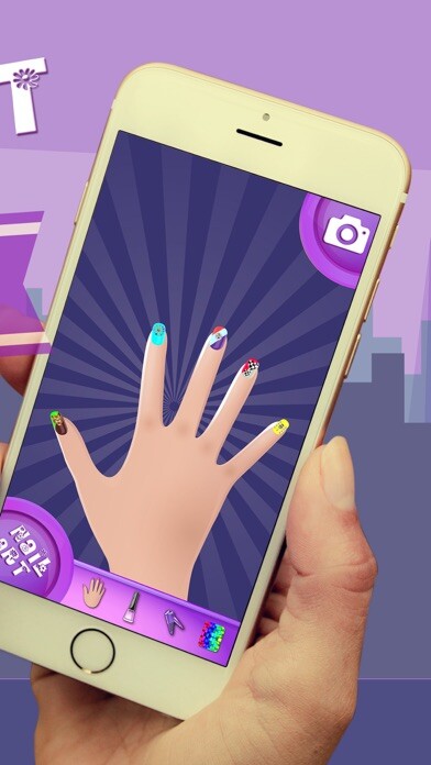 Emulate iPhone app Pretty Nail Art Pro 2016 – Fancy Manicure Salon Decoration.s and Best Beauty Game for Girls using MyAndroid