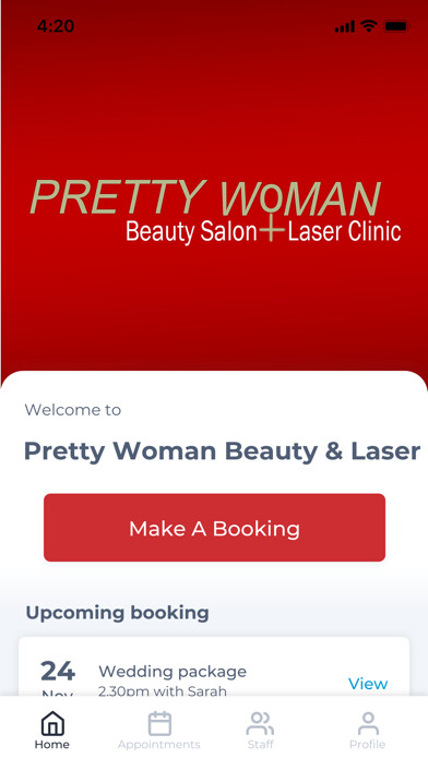 Emulate iPhone app Pretty Woman Beauty & Laser using MyAndroid Emulate iPhone app Pretty Woman Beauty & Laser using MyAndroid