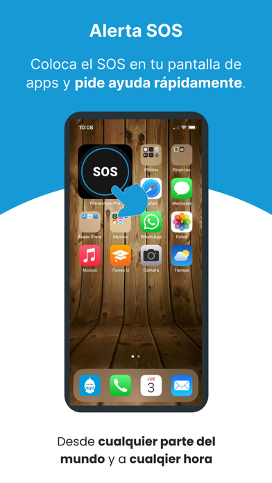 Emulate iPhone app Preventiva Guardian using MyAndroid