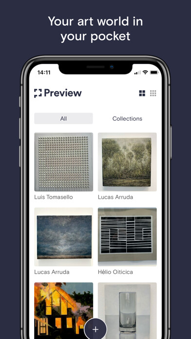 Emulate iPhone app Preview - for art collectors using MyAndroid Emulate iPhone app Preview - for art collectors using MyAndroid