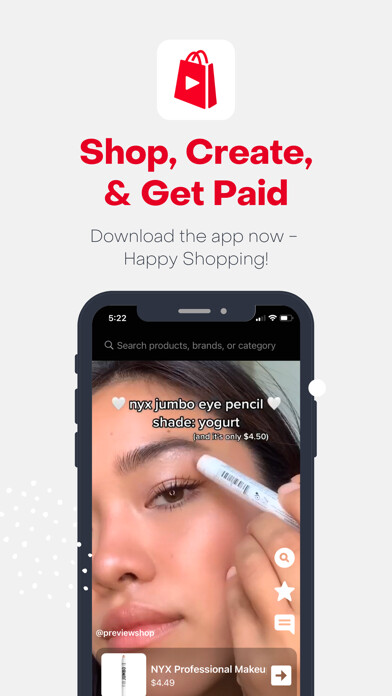 Emulate iPhone app PreviewShop: Shopping & Videos using MyAndroid Emulate iPhone app PreviewShop: Shopping & Videos using MyAndroid