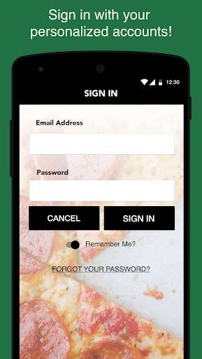 Emulate Android APK Previti Pizza